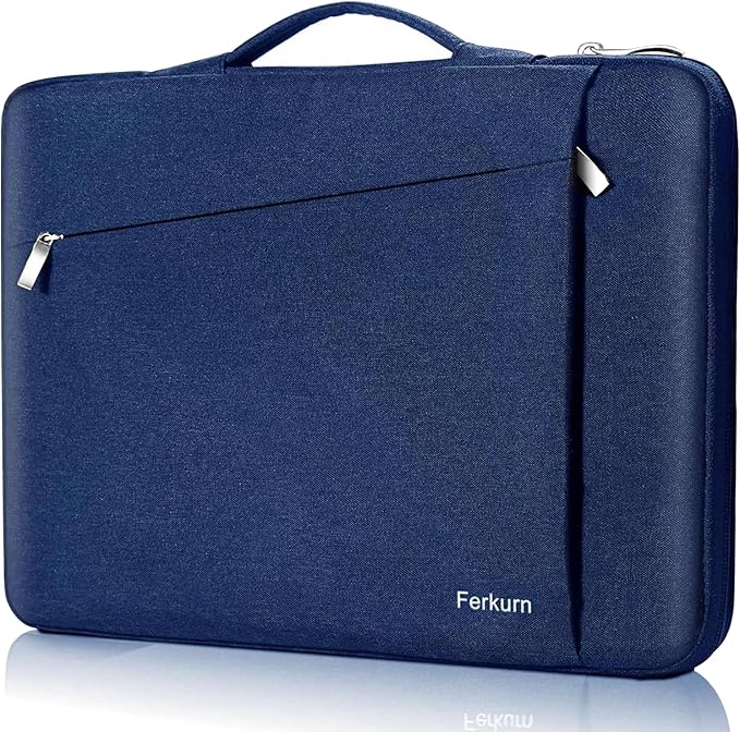 Ferkurn Laptop Case Sleeve for Men Women Chromebook Case Compatible with MacBook Air/Pro Lenovo Surface HP Dell ASUS Acer, 13.3 inch, Blue