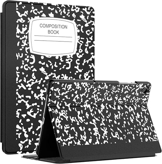 MoKo Case for Samsung Galaxy Tab A9 Plus 11-Inch 2023, Multi-Angle Viewing Slim Back Shell Protective Cover Case with Auto Wake/Sleep for Galaxy Tab A9+ Tablet SM-X210/SM-X216/SM-X218, Notebook Black