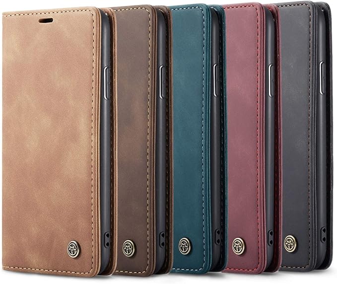 for iPhone 11 Pro Max Case, Flip Wallet Leather Case with Card Holder Magnetic Closure Shockproof Kickstand Protective Phone Cases Cover for iPhone 11 Pro Max, Blue-Green