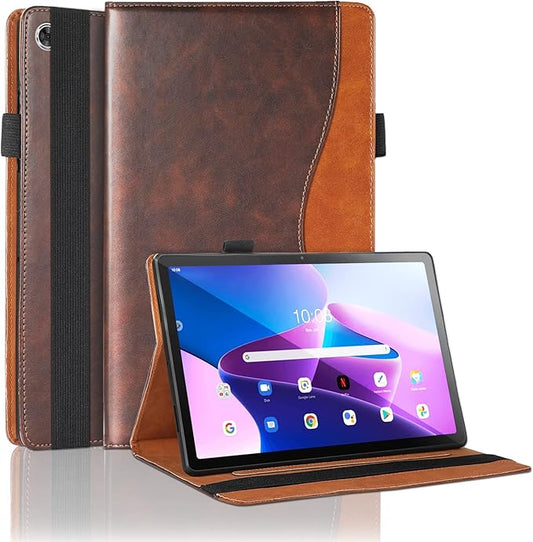Case for Lenovo Tab M10 Plus (2020 2nd Gen) TB-X606F / TB-X606X 10.3" Multi-Angle Cover Built in Pocket PU Leather Stand Case with Multi-Angle Stand Card Holder for Lenovo M10 Plus 10.3 inch