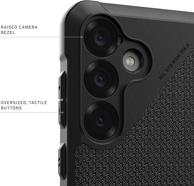 URBAN ARMOR GEAR UAG Designed for Samsung Galaxy S25 Case 6.2" Metropolis LT - Compatible with Magnetic Charging Impact-Resistant Rugged Military Drop Tested Protective Cover, Kevlar Black