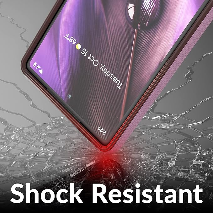 Crave Dual Guard for Google Pixel 6a Case, Shockproof Protection Dual Layer Case for Google Pixel 6a - Lilac