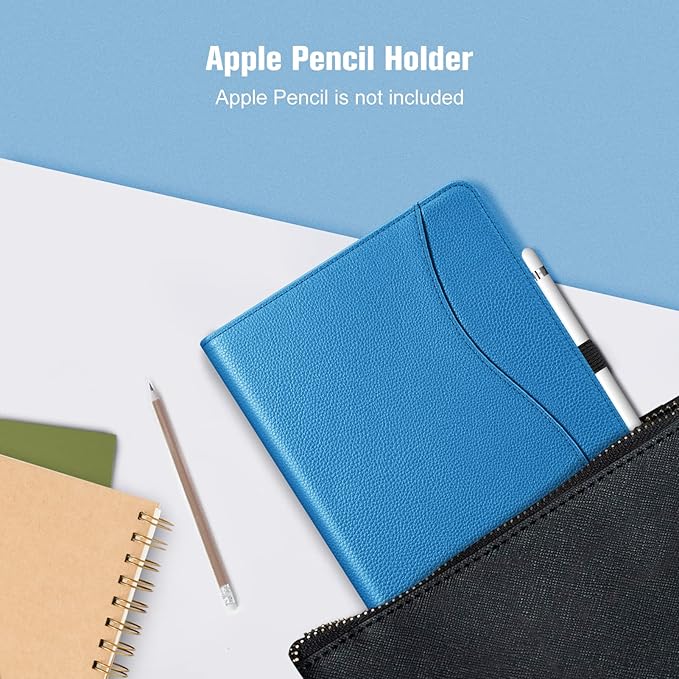 Fintie Case for iPad 9th / 8th / 7th Generation (2021/2020/2019) 10.2 Inch - [Corner Protection] Multi-Angle Viewing Stand Cover with Pocket & Pencil Holder, Auto Sleep Wake, Royal Blue