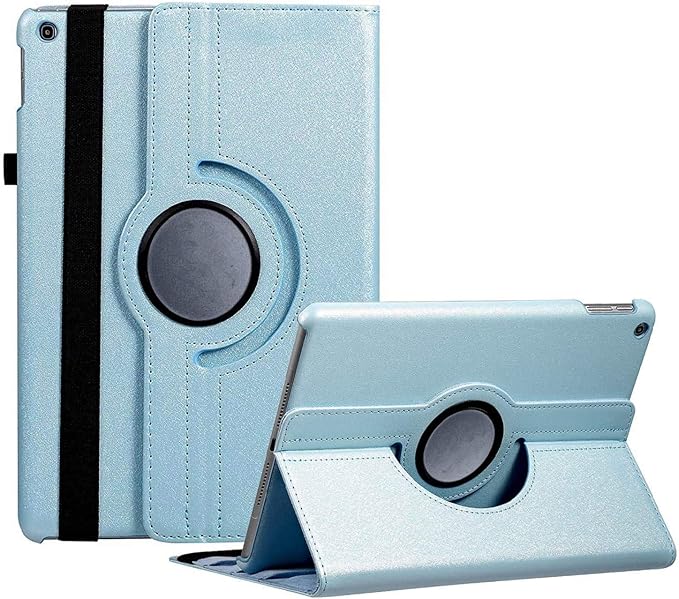 Case for Samsung Galaxy Tab A 10.1 2019, 360 Degree Rotating Stand Smart Case for Samsung Tab A 10.1 Inch Tablet [SM-T510/T515] 2019 Release (Sky Blue)