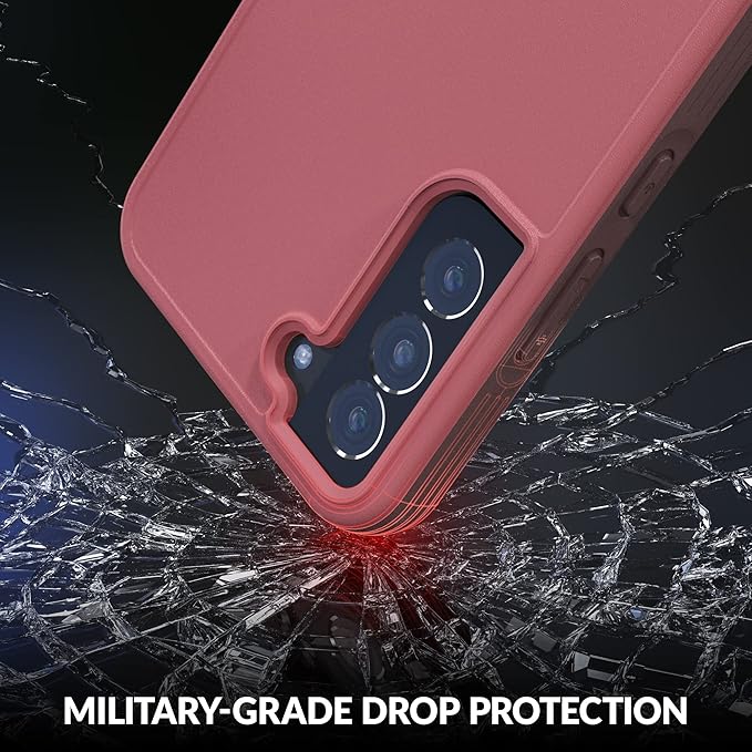 Crave Galaxy S22+ Slim Guard Case, Berry Shockproof Bumper for 6.6" Samsung S22 Plus