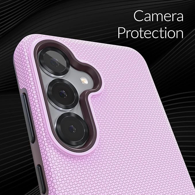 Crave Dual Guard Compatible with Samsung Galaxy S25 Case, Shockproof Protection Dual Layer Case for Samsung Galaxy S25 - Lilac