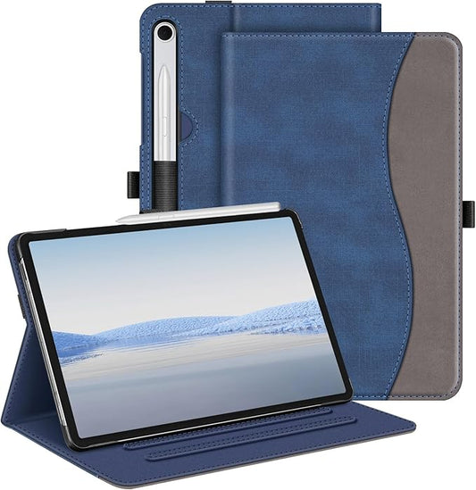 Fintie Case for Samsung Galaxy Tab S10 Lite/ S10 FE/ S9 FE 5G 10.9 Inch/Tab S9 11 Inch with S Pen Holder, Multi-Angle Viewing Protective Cover with Pocket, Auto Sleep/Wake, Denim Indigo