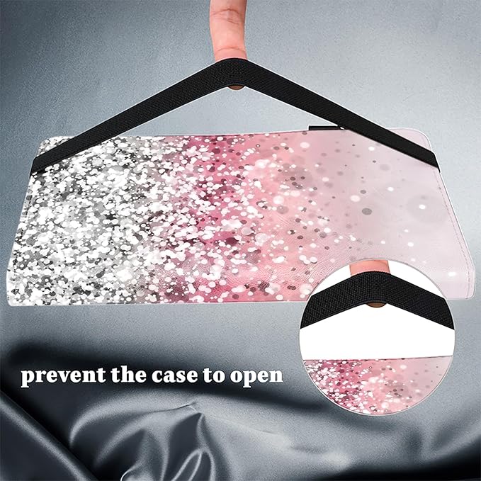 Case for Lenovo Tab M11 (TB-330FU/330XU) 11" 2024, Premium PU Leather Flip Stand Case with Elastic Band/Card Slots/Pen Holder for Lenovo Tab M11 Tablet - Gradation