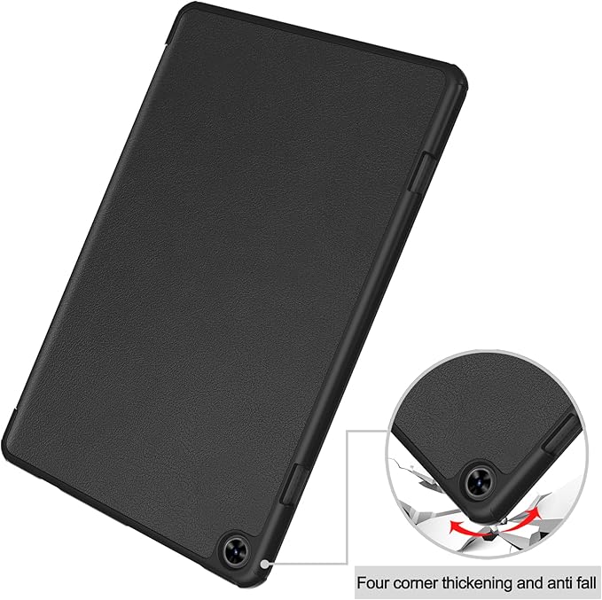 Case for TECLAST T50 11.0 inch Tablet, Folding Folio Ultra-Thin PU Leather Stand Case Cover for TECLAST T50 11.0 inch Black