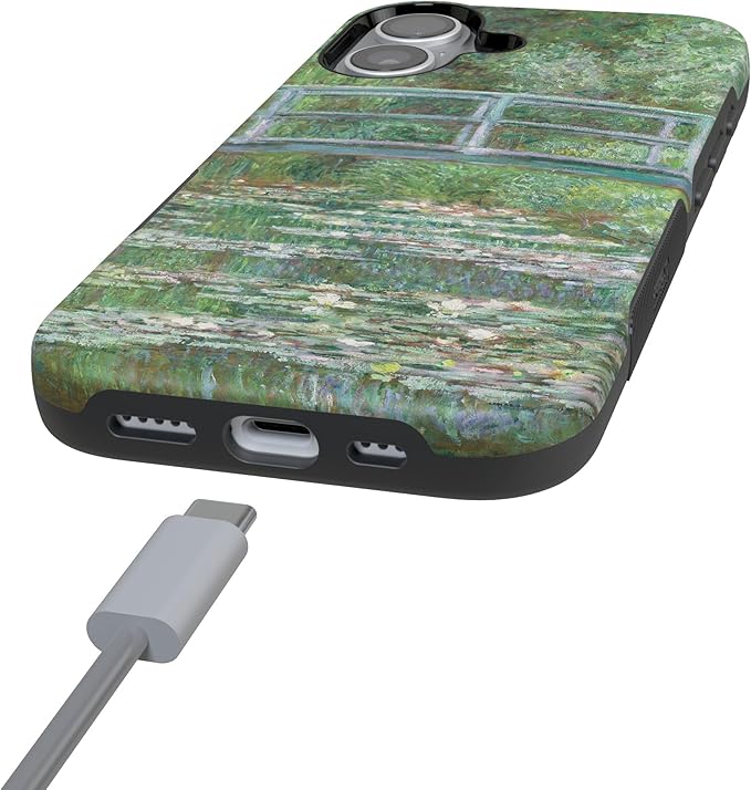 Casely iPhone 17 Case | Monet's Bridge | The Met Museum | Compatible with MagSafe | Bold Protective Design