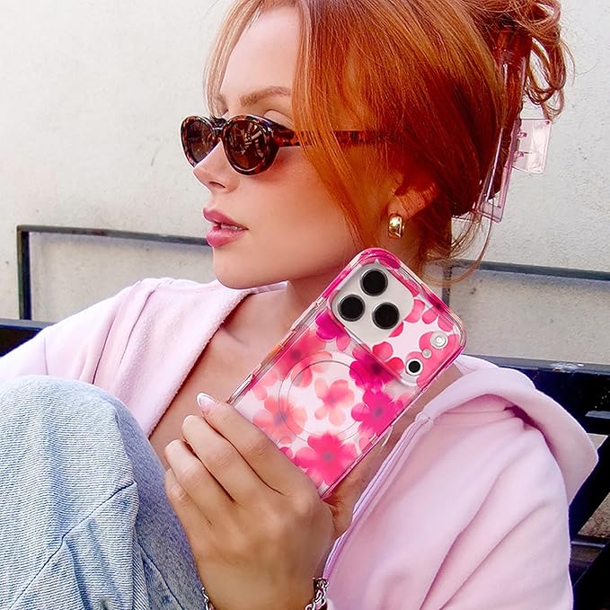 VELVET CAVIAR Case for iPhone 17 Air | Compatible with MagSafe | 10ft Drop Tested | Protective Designer Cases | Cherry Blossom