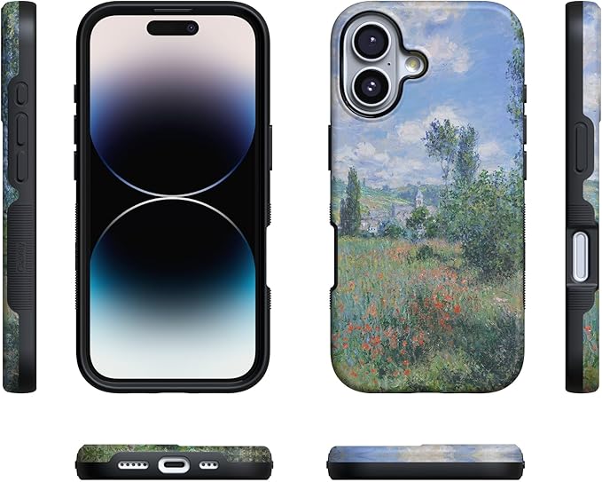 Casely iPhone 17 Case | Monet's View | The Met Museum | Compatible with MagSafe | Bold Protective Design