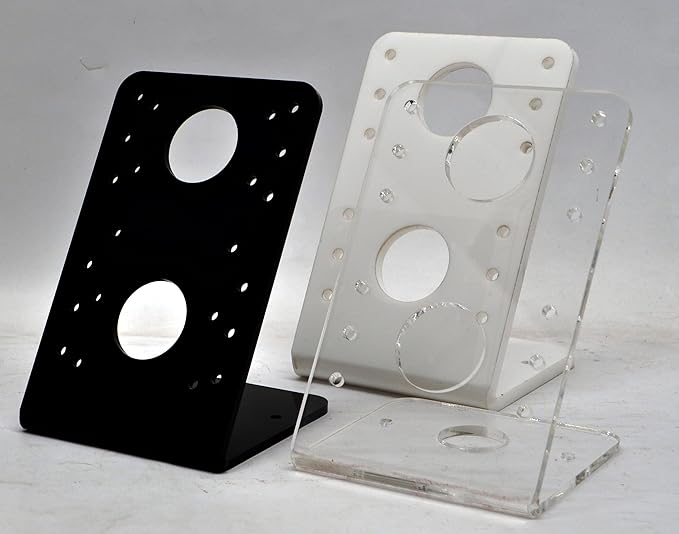 TABcare Security Anti-Theft Acrylic VESA White Desktop Stand