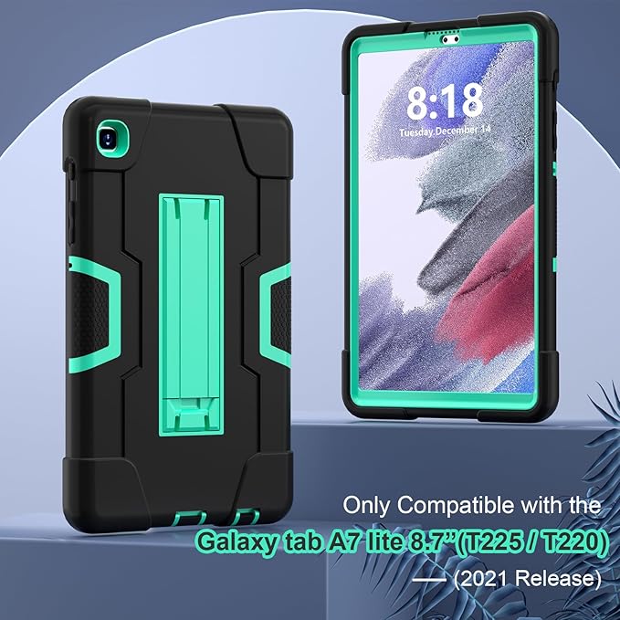 3 in 1 Heavy Duty Kickstand Hybrid Case for Samsung Galaxy Tab A7 Lite 8.7 Inch
