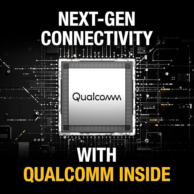 DEWALT Heavy Duty Magnetic Bluetooth Neckband Headphones, Wireless Around the Neck Earbuds w/30H Runtime+Noise Isolation, HandsFree Magnetic Wireless Earphones w/Mic Bluetooth Headsets - Black Edition