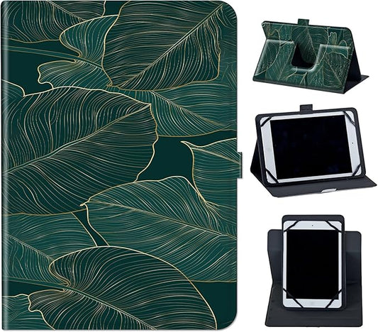 Case for Lenovo Tab P11 Pro Gen 2 11.2" 2022,Mxfdegf 360 Degree Rotating Stand and Magnetic Closure Case for 11.2 inch Lenovo Tab P11 Pro 2nd Generation,Tropical Leaves