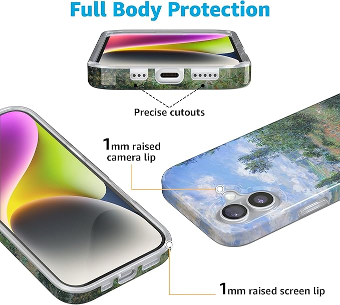 Casely iPhone 17 Case | Monet's View | The Met Museum | Compatible with MagSafe | Classic Ultra Slim Design