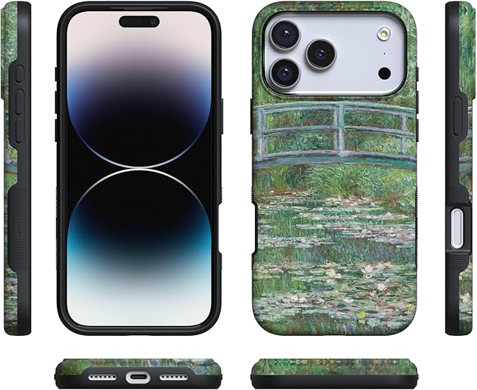 Casely iPhone 17 Pro Case | Monet's Bridge | The Met Museum | Compatible with MagSafe | Bold Protective Design