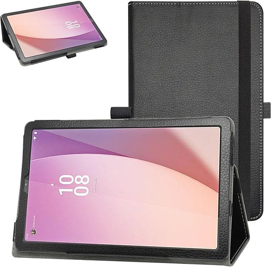 Bige for Lenovo Tab M9 Case,PU Leather Folio 2-Folding Stand Cover for Lenovo Tab M9 (TB-310FU, 2023 Released) 9" Tablet,Black