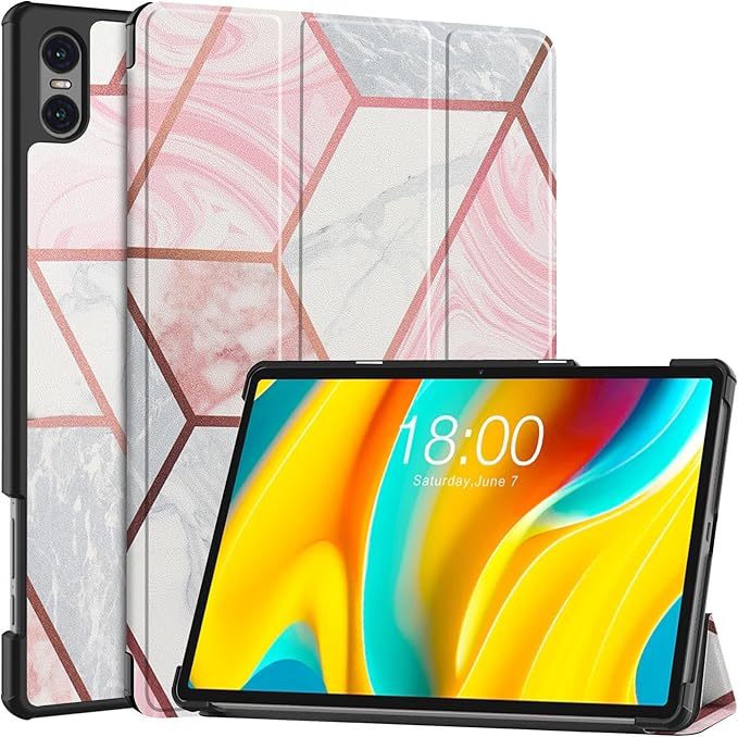 Case for TECLAST T50 Pro 11 inch Tablet, Folding Folio Ultra-Thin PU Leather Stand Case Cover for Teclast T50 Pro Geometry
