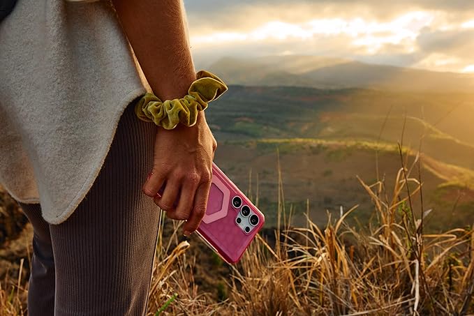 URBAN ARMOR GEAR UAG Designed for Samsung Galaxy S25 Ultra Case 6.9" Essential Armor - Compatible with Magnetic Charging Rugged Military Drop Tested Anti-Slip Protective Cover, Berry