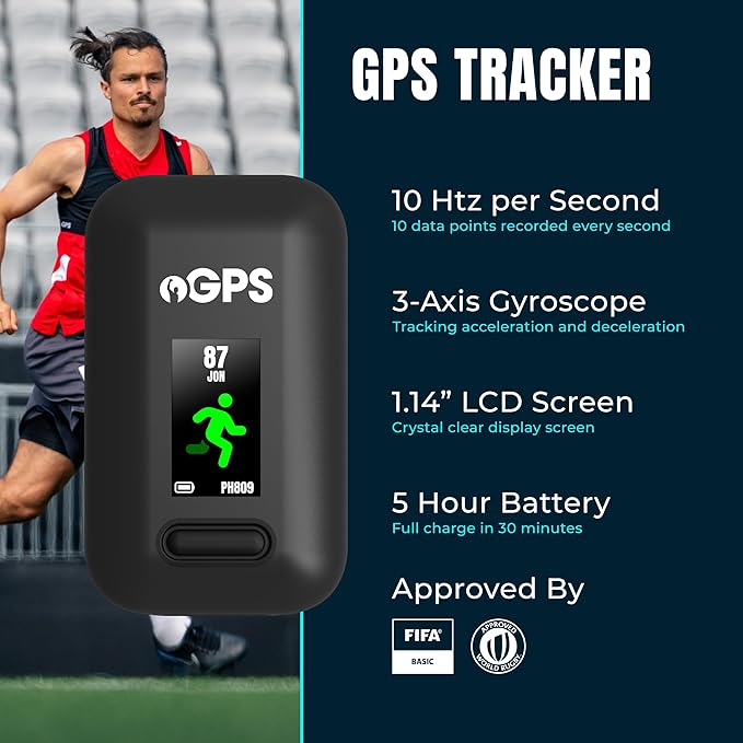 PitcheroGPS Soccer Player Tracker Bundle – (Adult XL) | GPS Sports Vest Includes 12-Month Subscription | Soccer Training Equipment for Performance & Fitness Tracking