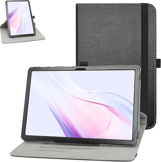 MAMA MOUTH for Galaxy Tab A9 Plus Rotating Case,360 Degree Rotary Stand with Cute Pattern Cover for Samsung Galaxy Tab A9 Plus 2023 (SM-X210 /SM-X215 /SM-X216) 11" Tablet,Black