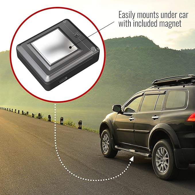 Tracki GPS Tracker for Vehicles, Car, Kids, Assets. Subscription Needed 4G LTE GPS Tracking Device. Unlimited Distance, US & Worldwide. Small Portable Real time Mini Magnetic