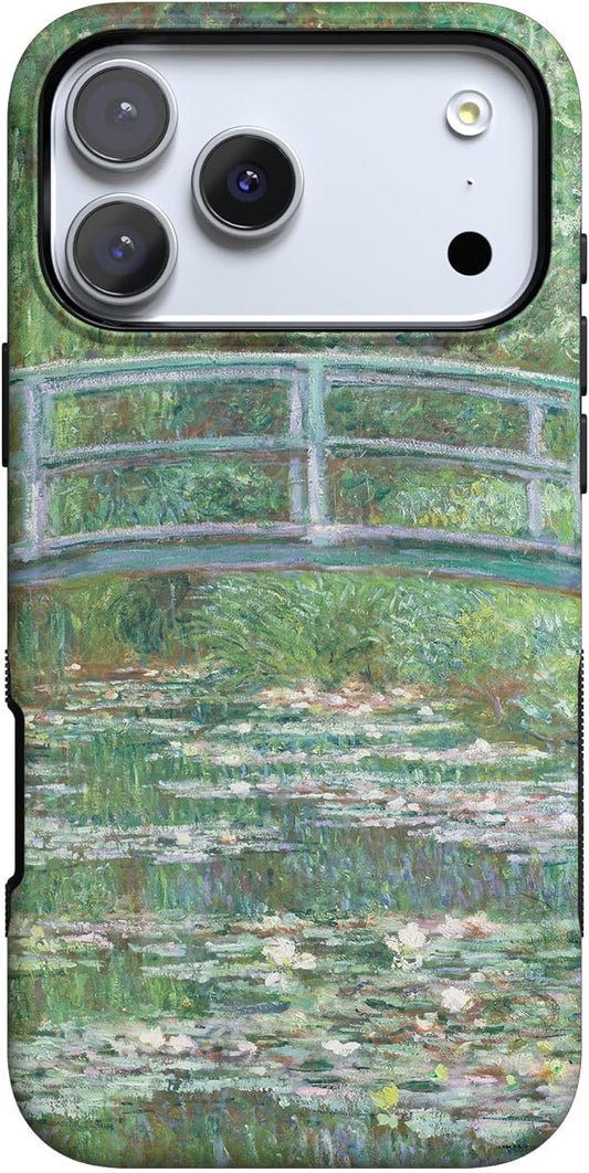 Casely iPhone 17 Pro Case | Monet's Bridge | The Met Museum | Compatible with MagSafe | Bold Protective Design