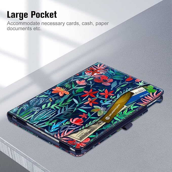 Fintie Case for iPad 9th / 8th / 7th Generation (2021/2020/2019) 10.2 Inch - [Corner Protection] Multi-Angle Viewing Stand Cover with Pocket & Pencil Holder, Auto Sleep Wake, Jungle Night