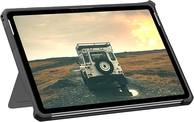 URBAN ARMOR GEAR UAG Designed for Microsoft Surface Pro 1st Edition 12" Case - Rugged Protective Cover with Built-in Handstrap & Pen Holder Military Grade Drop Proof, Scout Black