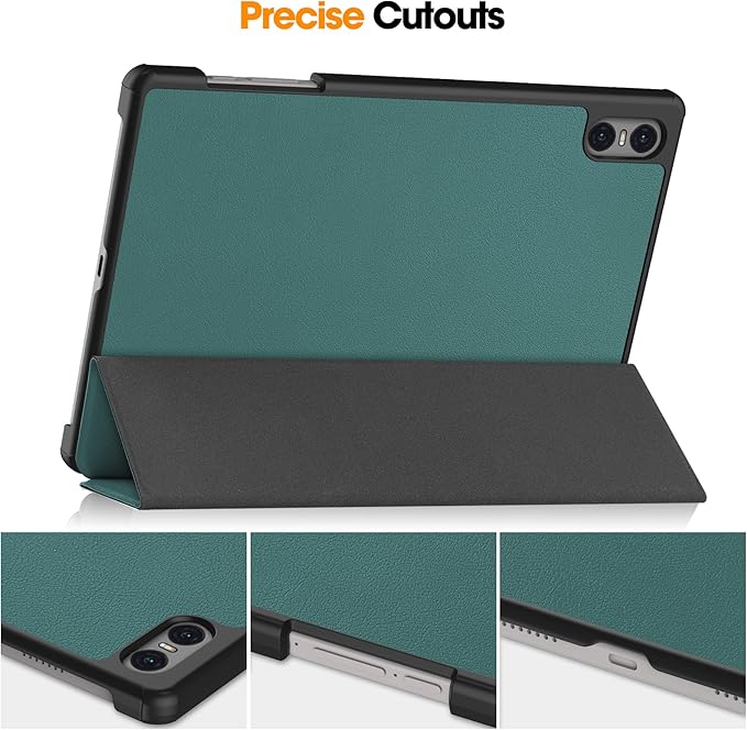 Case for TECLAST T50 Pro 11 inch Tablet, Folding Folio Ultra-Thin PU Leather Stand Case Cover for Teclast T50 Pro Green