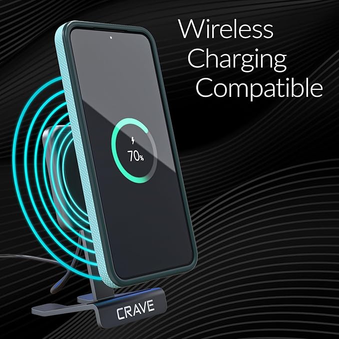 Crave Dual Guard Compatible with Samsung Galaxy S25 Case, Shockproof Protection Dual Layer Case for Samsung Galaxy S25 - Aqua