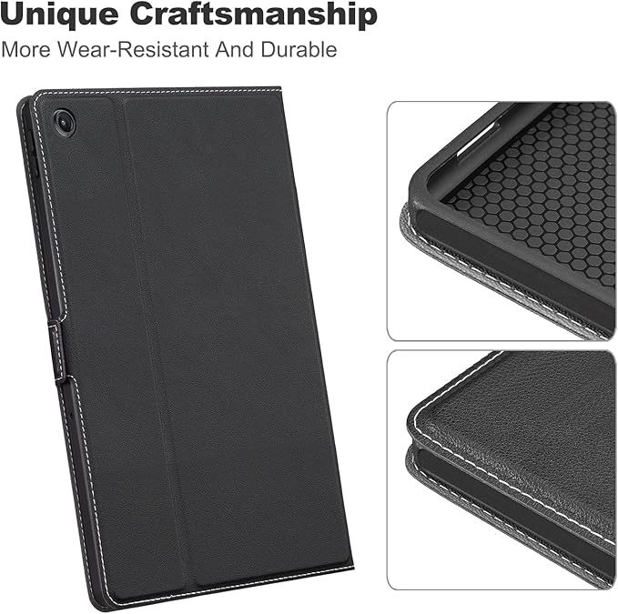 for Lenovo Tab 10.1 2025 Case Ultra-Thin Silicone Shockproof Cover for Lenovo Tab 10.1 Inch TB311FU Tablet Case,Black