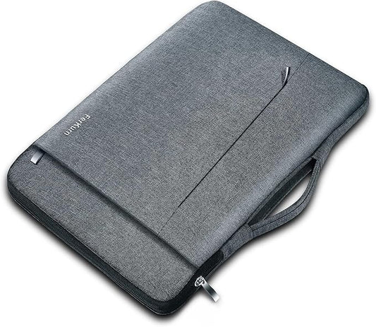 Ferkurn Laptop Case Sleeve for Men Women Chromebook Case Compatible with MacBook Air/Pro Lenovo Surface HP Dell ASUS Acer, 13.3 inch, Gray