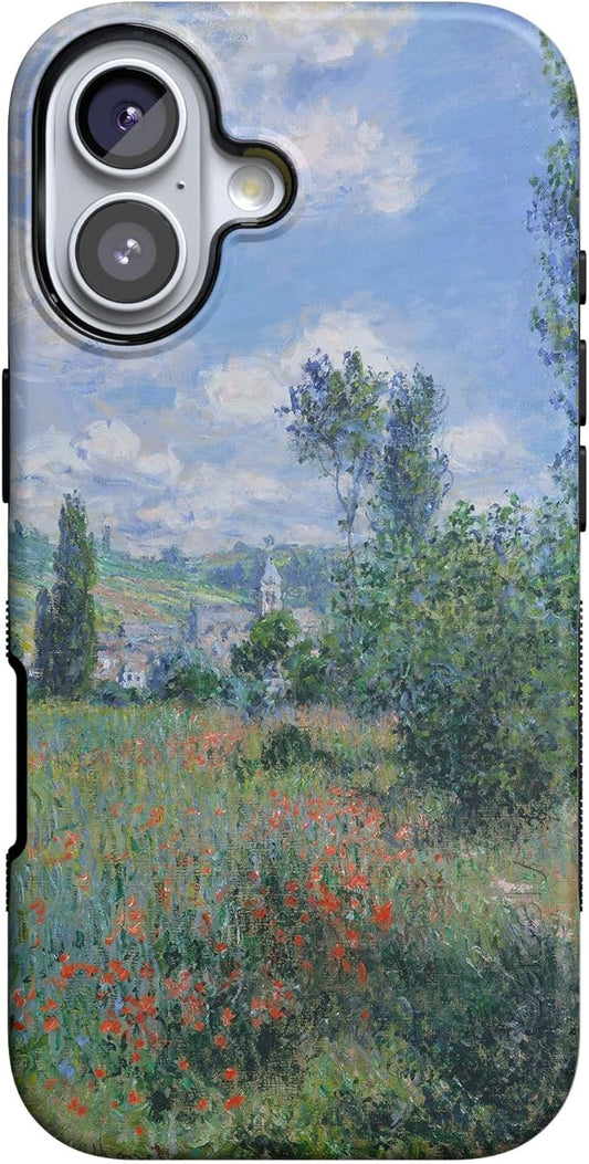 Casely iPhone 17 Case | Monet's View | The Met Museum | Compatible with MagSafe | Bold Protective Design