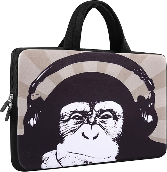 iColor 14 15 15.4 15.6 inch Laptop Handle Bag Computer Protect Case Pouch Holder Notebook Sleeve Neoprene Cover Soft Carring Travel Case for Dell Lenovo Toshiba HP Chromebook ASUS Acer Chimp ICB-09