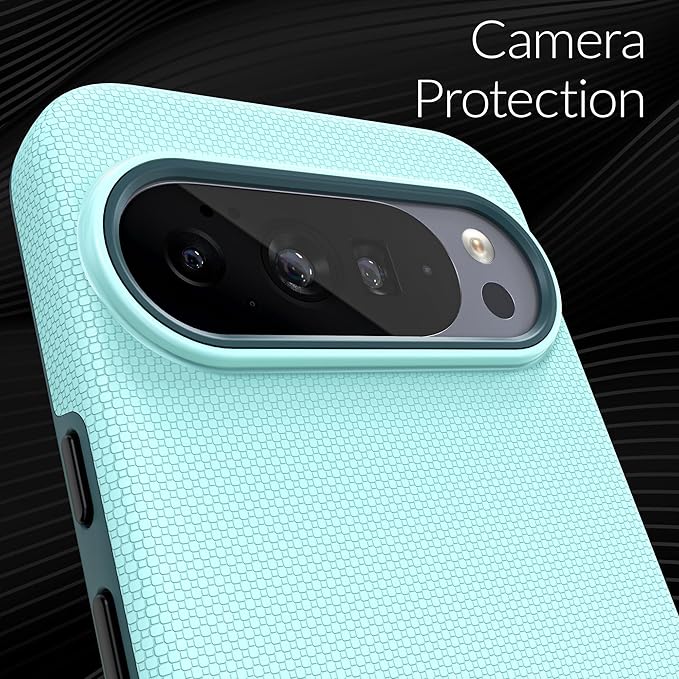 Crave Dual Guard for Google Pixel 10 Pro XL Case, Shockproof Protection Dual Layer Case for Google Pixel 10 Pro XL - Aqua