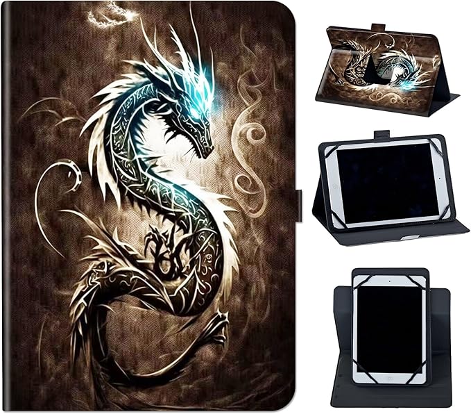 Case for Lenovo Tab P11 Pro Gen 2 11.2" 2022,Mxfdegf 360 Degree Rotating Stand and Magnetic Closure Case for 11.2 inch Lenovo Tab P11 Pro 2nd Generation,Dragon