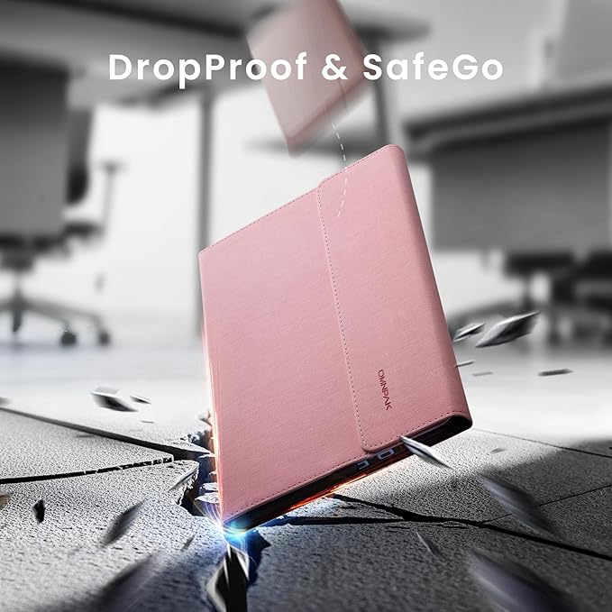 Omnpak Microsoft Surface Pro 11/10/9 Case, Lightweight Protective, Multiple Angle, Stylus Holder, Designed for Surface 11th Edition AI 2024/Pro 9 5G 13" 2022, Compatible with Type Cover Keyboard