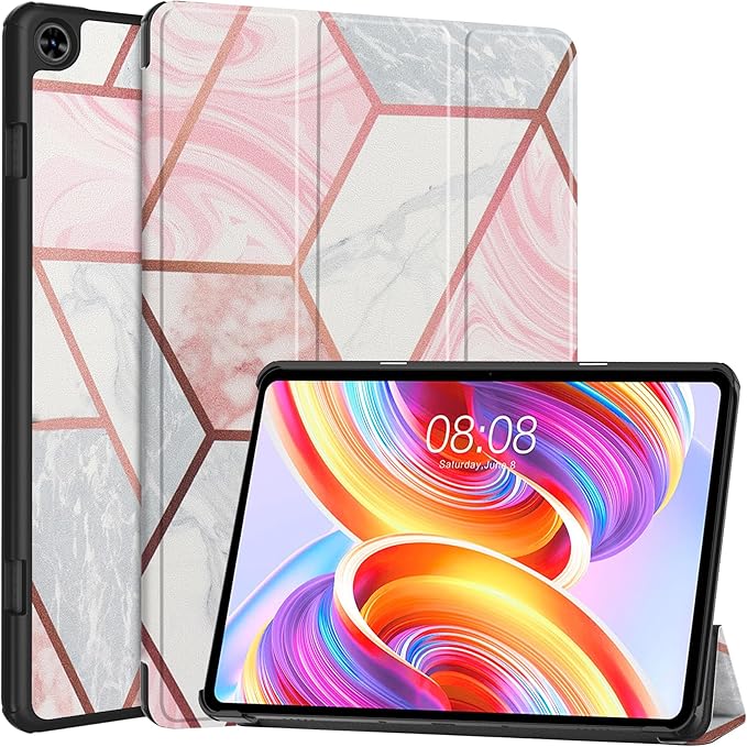 Case for TECLAST T50 11.0 inch Tablet, Folding Folio Ultra-Thin PU Leather Stand Case Cover for TECLAST T50 11.0 inch Geometry