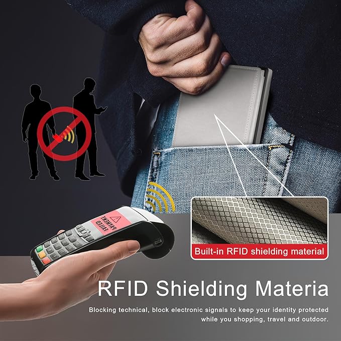 DJDUCK Designed for Samsung Galaxy S25 Ultra Case Wallet with Card Holder, [Magnetic Clasp Cover] [RFID Blocking Leather Protection] Shockproof Women Men Cases for Samsung S25 Ultra Creamy-White