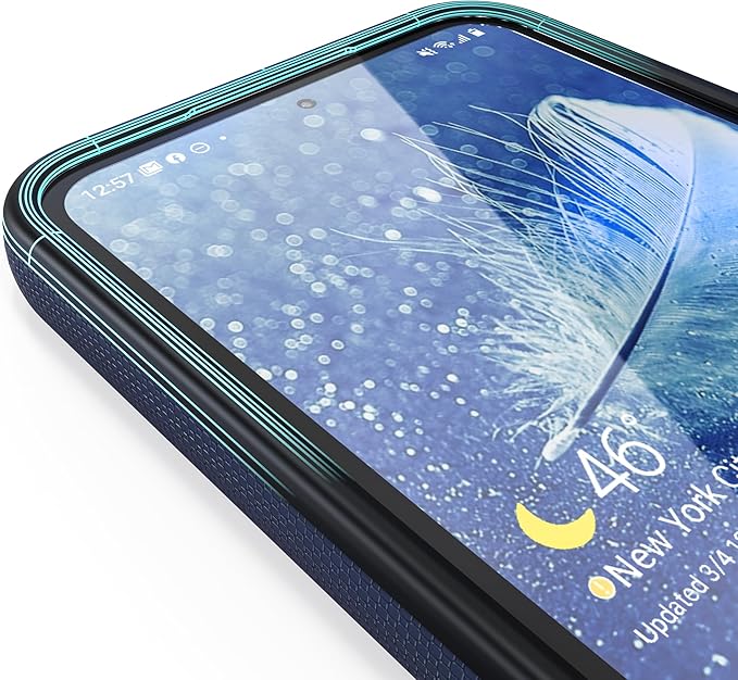 Crave Dual Guard Compatible with Samsung Galaxy S23 FE Case - Shockproof Protection with Dual Layer Design, Navy