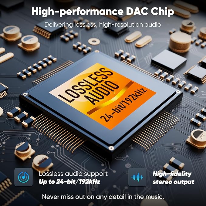 Dual Driver Hi-Fi Headphones with HD Microphone, USB-C Wired in-Ear Earbuds, Deep bass, Noise Isolation, Inline Control, for iPhone15/16, Samsung Smartphone, Android Phone, Laptop, USB Type C Device