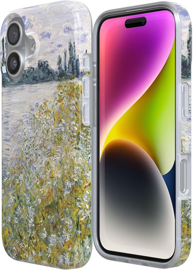 Casely iPhone 17 Case | Monet's Summer Landscape | The Met Museum | Compatible with MagSafe | Classic Ultra Slim Design