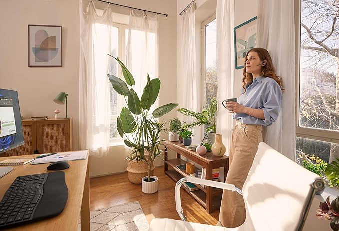 POLY Voyager Legend 50 - Bluetooth Headset - Wireless Headset with Mic - Four Noise-Canceling Mics, AI Noise Block & WindSmart Technology - Connectivity & Smart Call Controls - All-Day Comfort