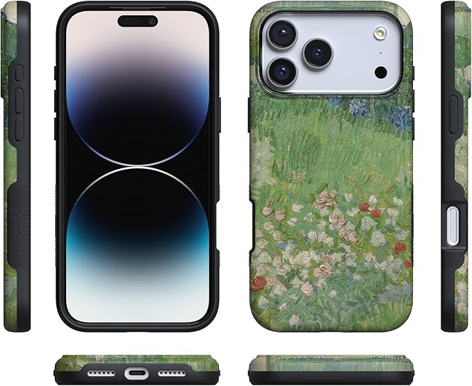 Casely iPhone 17 Pro Case | Vincent’s Admired Garden | Van Gogh Museum | Compatible with MagSafe | Bold Protective Design