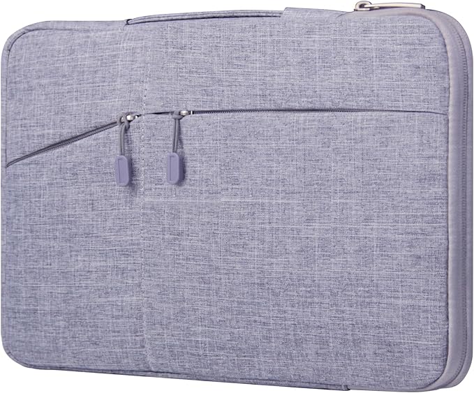 Megoo 12inch Laptop Sleeve Case for Microsoft Surface Pro 12 2025 12", Surface Laptop Go 3/2 12.4", Pro 11/10/9/X/8 13", Pro 7+/7/6 12.5", Travel Case for 11"-13" Tablet Chromebook Computers(Gray)