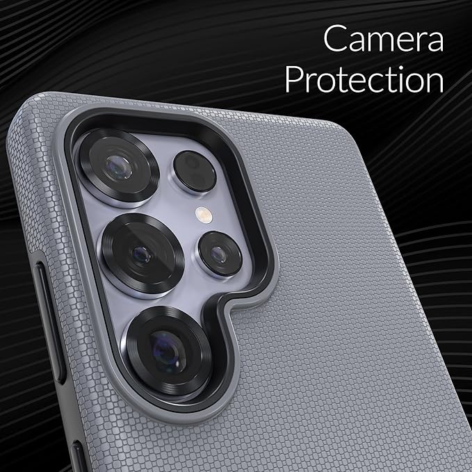 Crave Dual Guard Compatible with Samsung Galaxy S25 Ultra Case, Shockproof Protection Dual Layer Case for Samsung Galaxy S25 Ultra - Slate