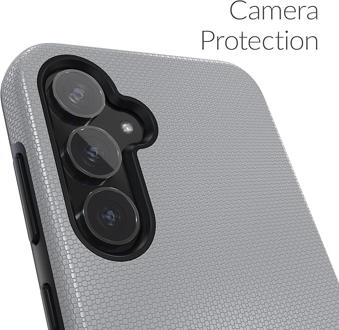 Crave Dual Guard Compatible with Samsung Galaxy S23 FE Case - Shockproof Protection with Dual Layer Design, Slate